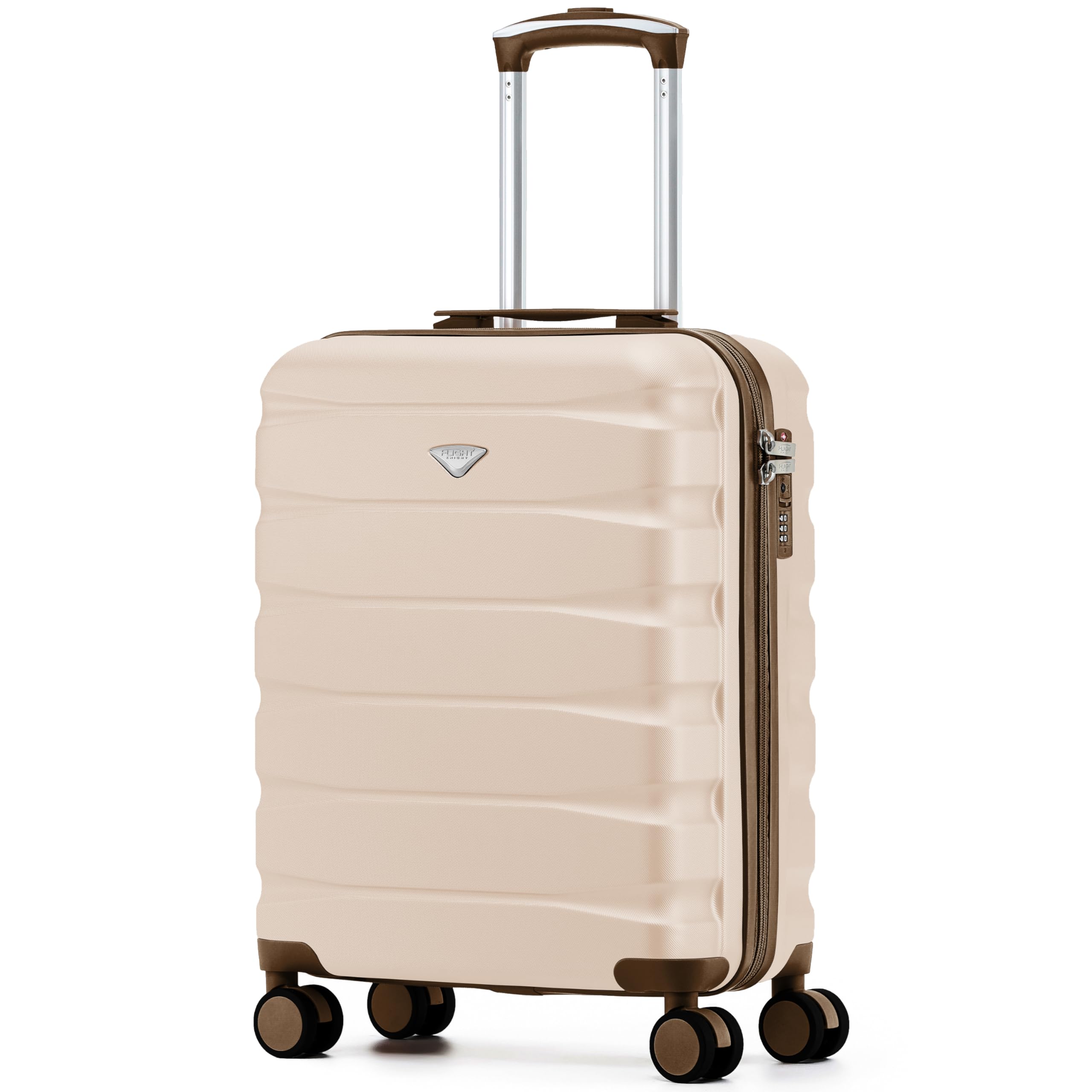 Flight Knight Underseat Cabin Suitcase 45x36x20cm | Free Hand Luggage for EasyJet & Wizz Air | Lightweight ABS Hard Shell with 8 Silent-Glide Spinner Wheels | Max Space Travel Bag — view 267