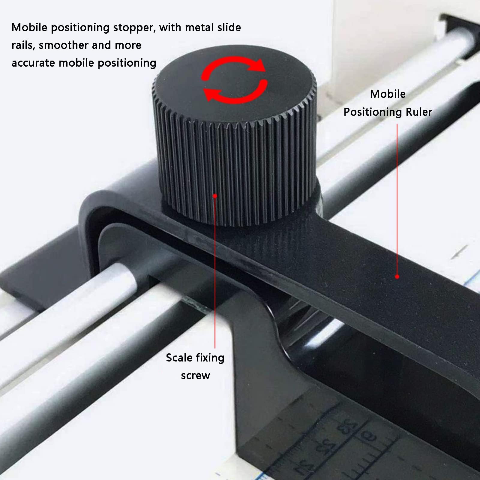 COYEUX Taglierina Manuale per carichi Pesanti, con griglia, Spessore Carta 0,1-40 mm, per cartoncino, taglierina in Pelle, Accessori per Ufficio