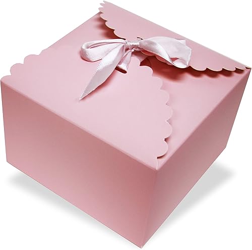 Paquete de 12 cajas decorativas de regalo para recuerdos de fiesta tarjeta gruesa de 1411ozm 58 x 58 x 37 pulgadas fácil de plegar cajas de regalo disponible en Yaxa Guatemala