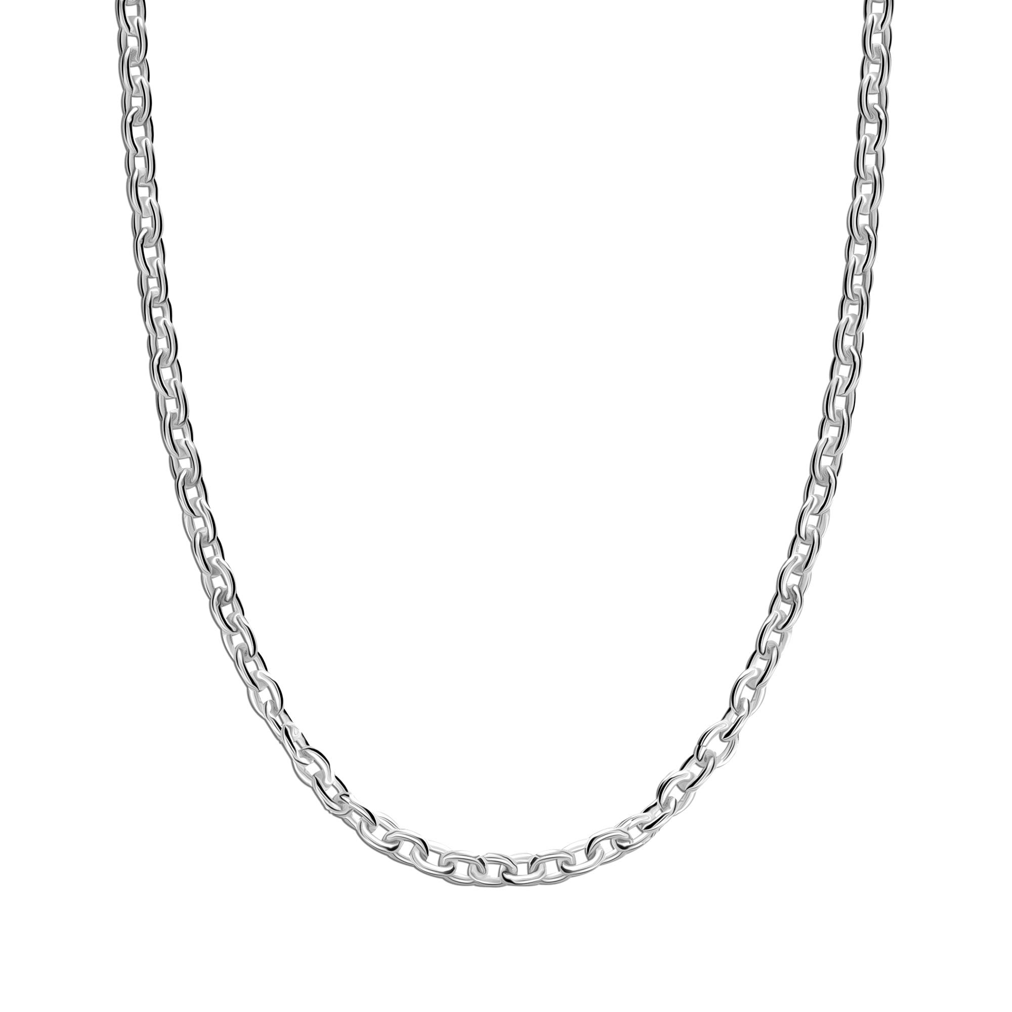 Amazon Brand - Nora Nico Womens 925 Sterling Silver BIS Hallmarked Italian Cable Chain Necklace 18 Inches (B08R8DR8YT) Amazon Price History, Amazon Price Tracker