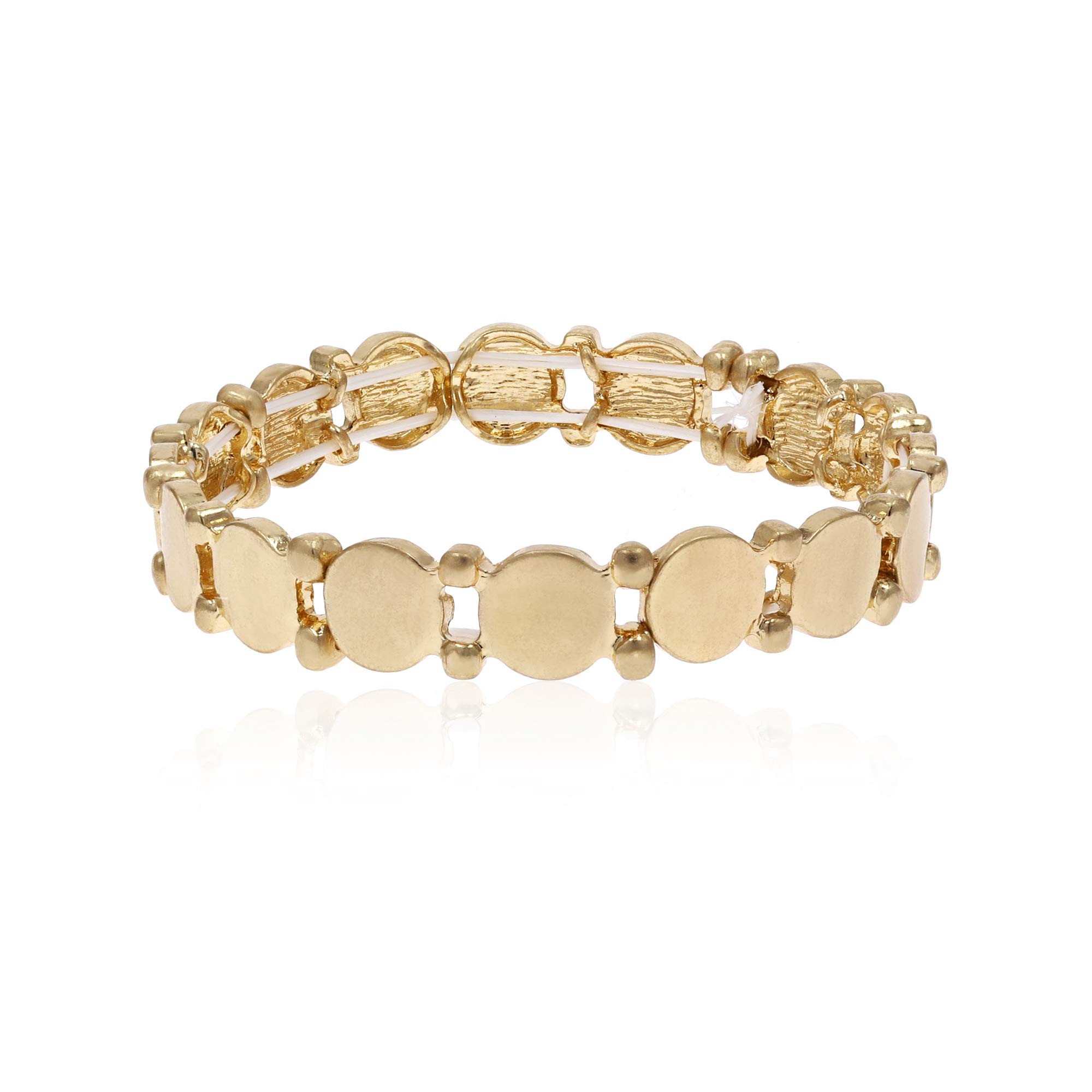 POMINA Gold Cuff Bangle Bracelet for Women Adjustable Gold Fashion Cuff Twisted Thin Cable Wire Open Cuff Bracelet Roman Numeral Bracelet for Women