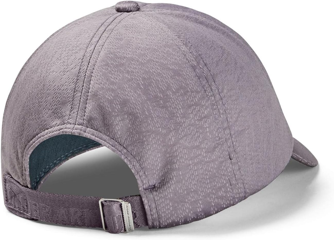 Under Armour Womens Jacquard PU Cap Baseball Curved Peak Purple One Size