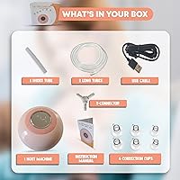 Vista 8 de Cradle Plus - Corrector de pezones invertido, chupones de pezones recargables para mujeres, dispositivo de succión, corrector eléctrico de pezones