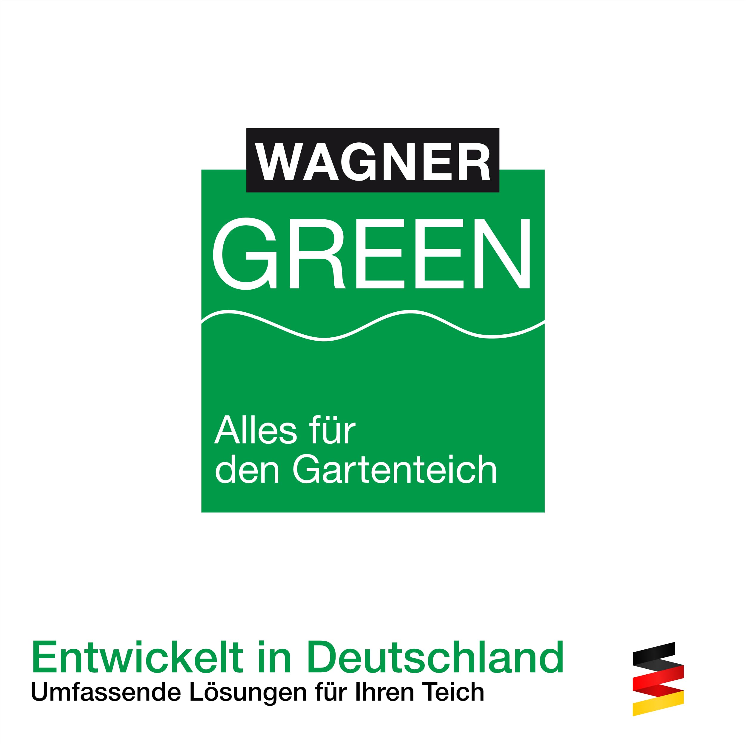 Ersatzlampe Tauchstrahler und Flex-UVC Geräte, Ersatzbrenner für UV-C Klärgeräte von Wagner Green, gegen Algen im Teich (40 Watt)