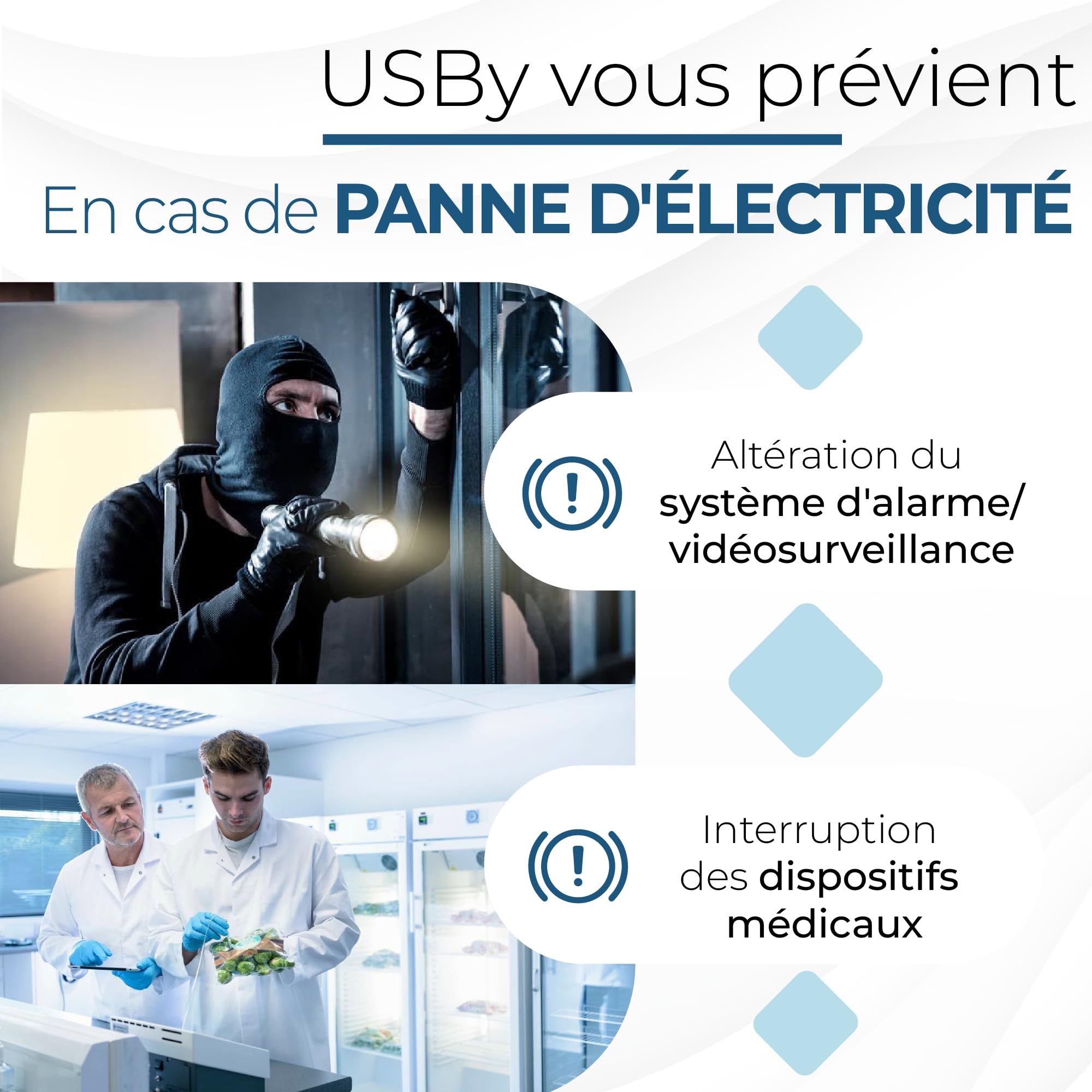 Alerte Coupure de Courant WiFi | Alarme Panne de Courant | Notification par E-Mail | Surveillance Congélateur, Résidence Secondaire, Cave à Vin et Aquarium | sans Carte SIM ni Abonnement