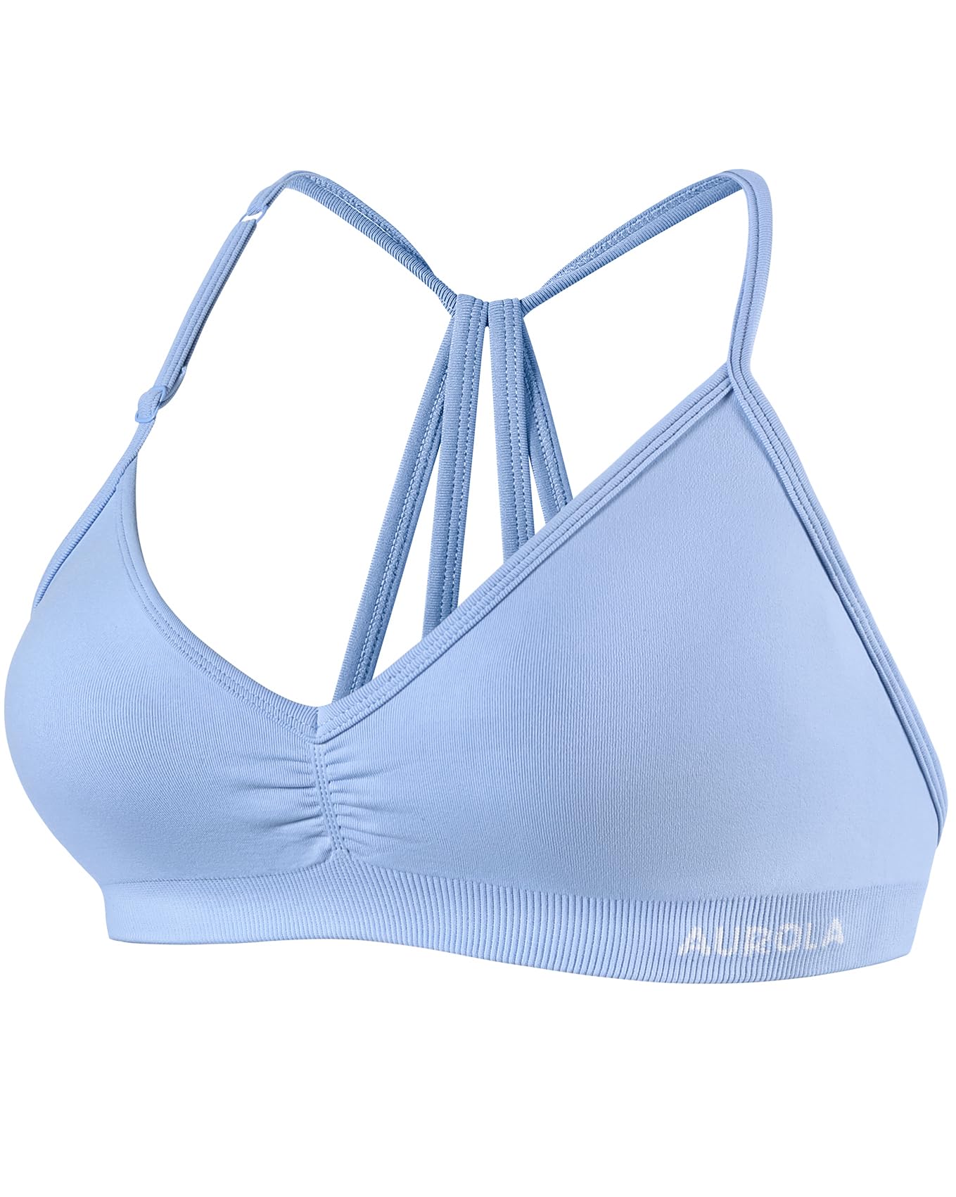 AUROLA Mercury Backless Strappy Workout Sports Bra for Women