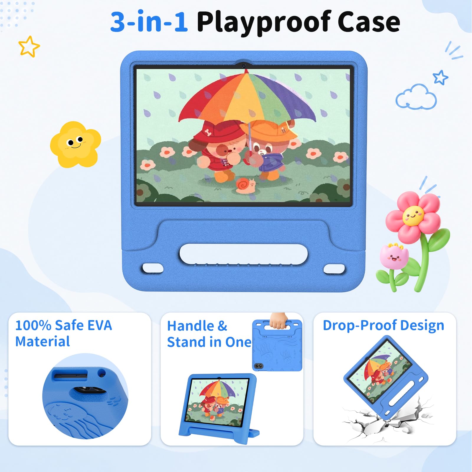 Amazon.com : Android 15 Kids Tablet 10.1 Inch, Octa-Core Processor