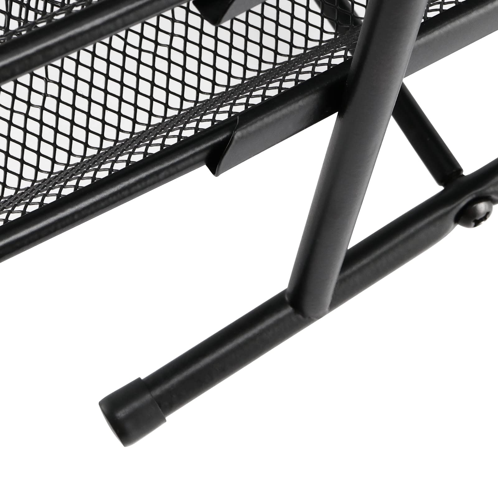 HAKZEON 5 Tier Office File Tray, A4 Desk Tidy Organiser File Holder, Black Mesh in Tray Desk Organiser - Image 4