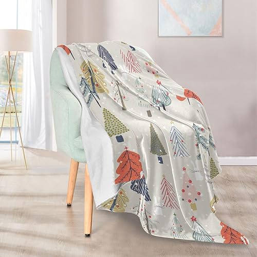 Miniatura 5 de Cute Christmas Trees Ultra-Soft Fluffy Blanket, Ultra-Soft Spring Blankets & Throws Adults Kids Home Decor Throws 50x60 Inches