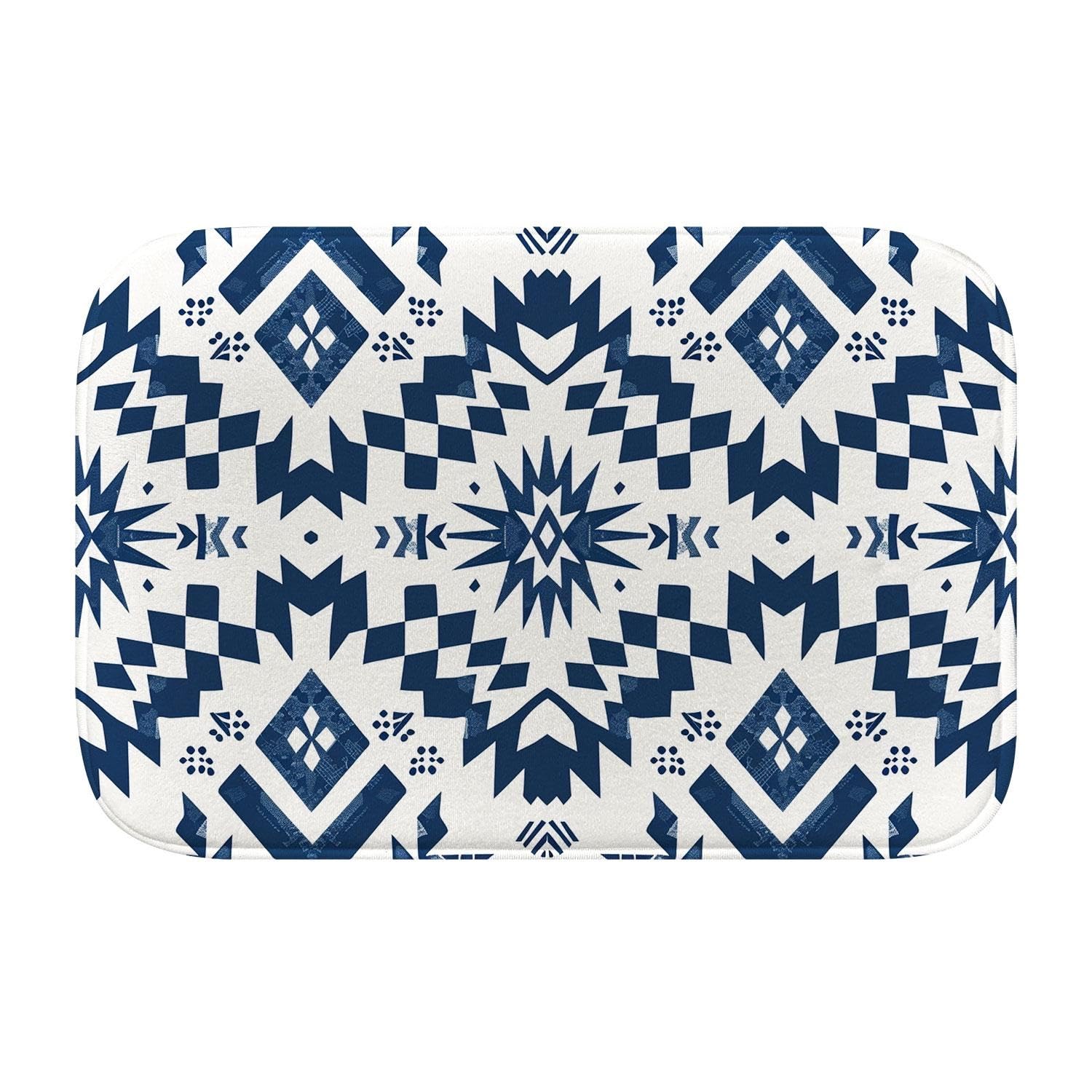 Tapis de bain en mousse à mémoire de forme bohème M absorbant