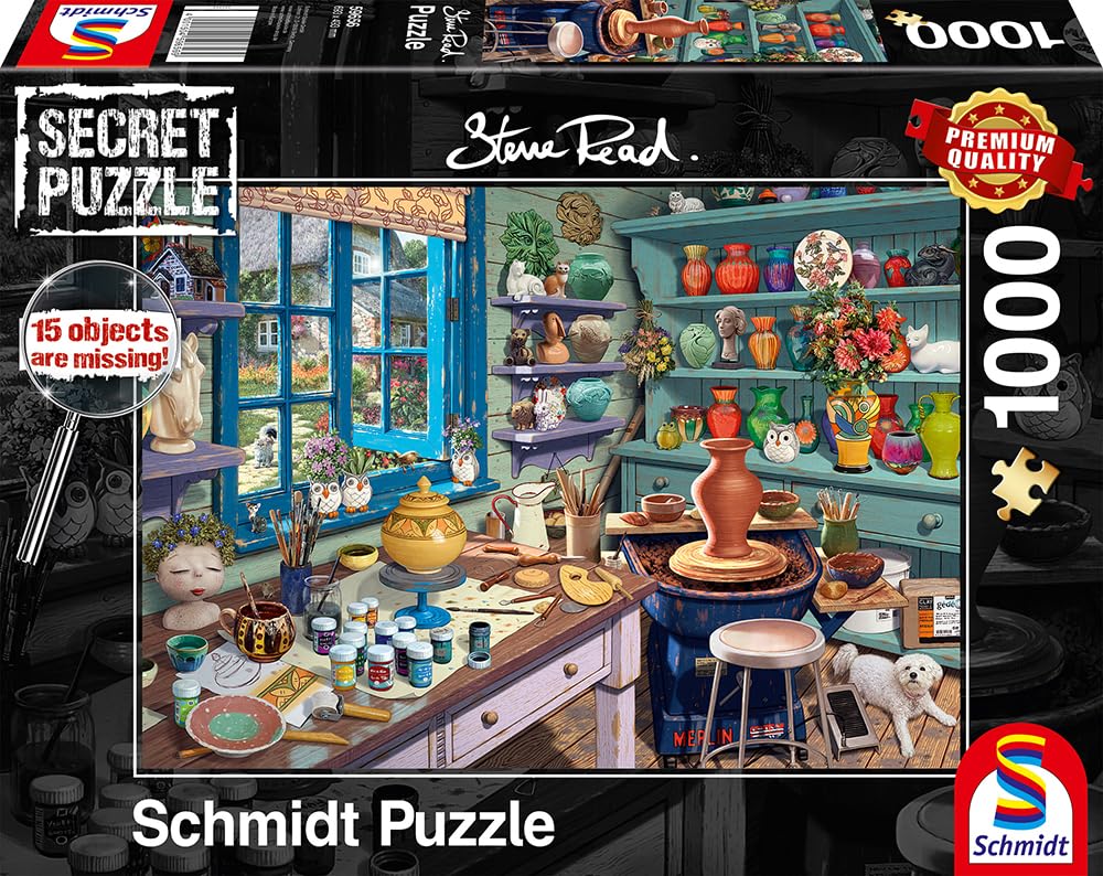 Schmidt Spiele Puzzle 59603 Garry Walton, 1000 pezzi, multicolore