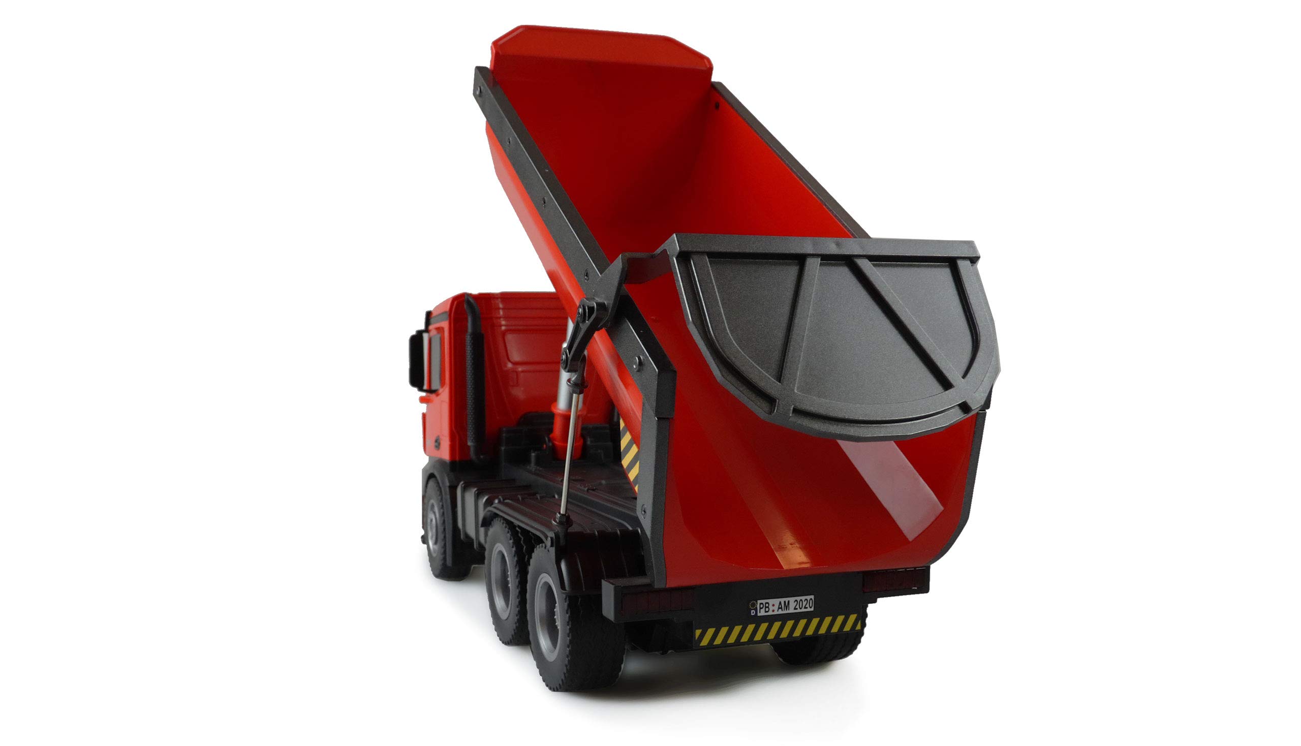 Amewi 22407 Mercedes Benz Arocs elettrico Camion RC pronto all'uso (RTR) con batteria e caricatore