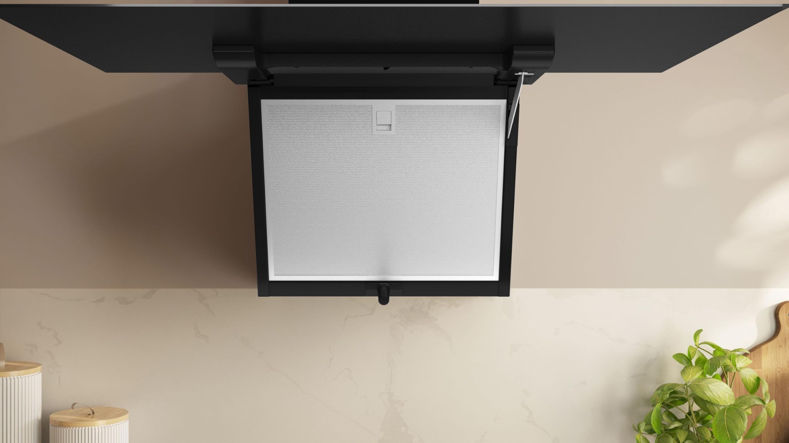 NEFF D85IFN1S0 N 50 Smarte Wandesse Dunstabzugshaube 80cm LED-Beleuchtung Touch Control Schwarz