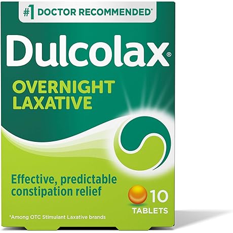Dulcolax 5 mg Bisacodyl Laxative Tablets: Fast, Effective Constipation Relief
