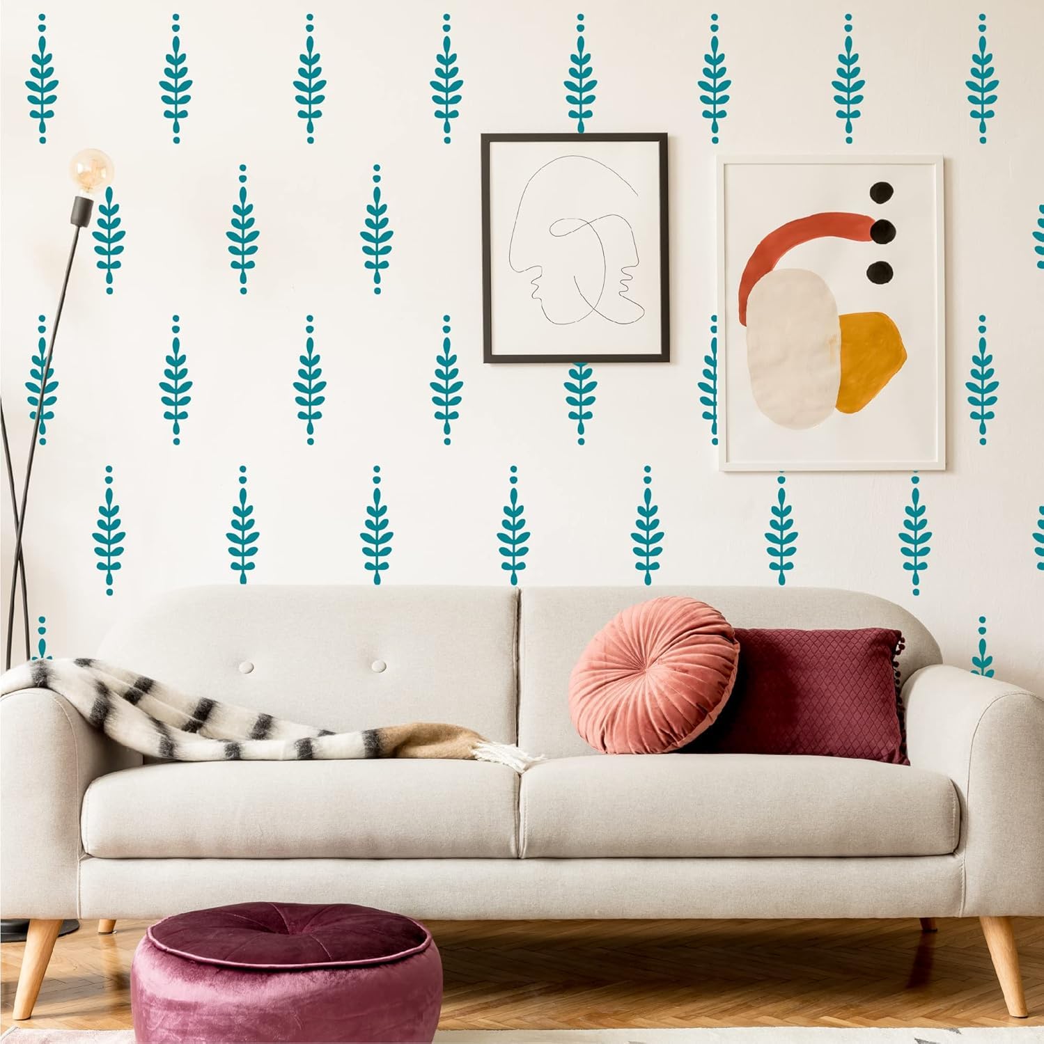 Flower Wall Stickers - Add Floral Charm -5