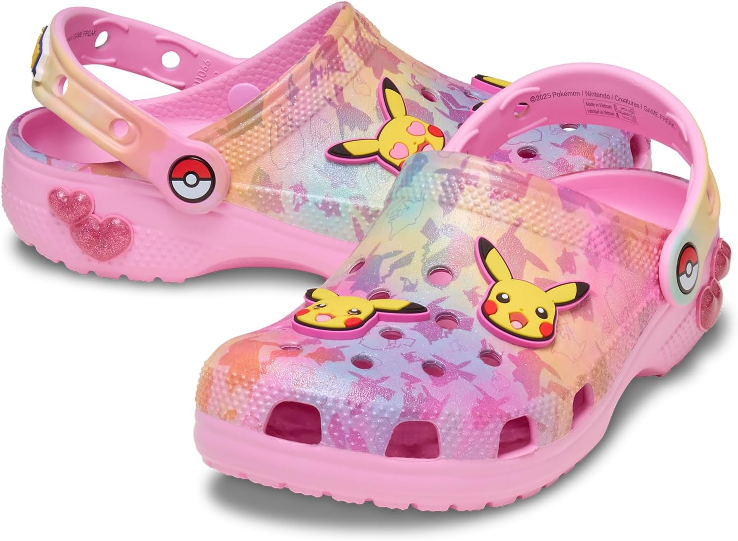 Crocs Unisex-Child Classic Pokemon Clogs, Kids and Toddler Shoes - Image 5
