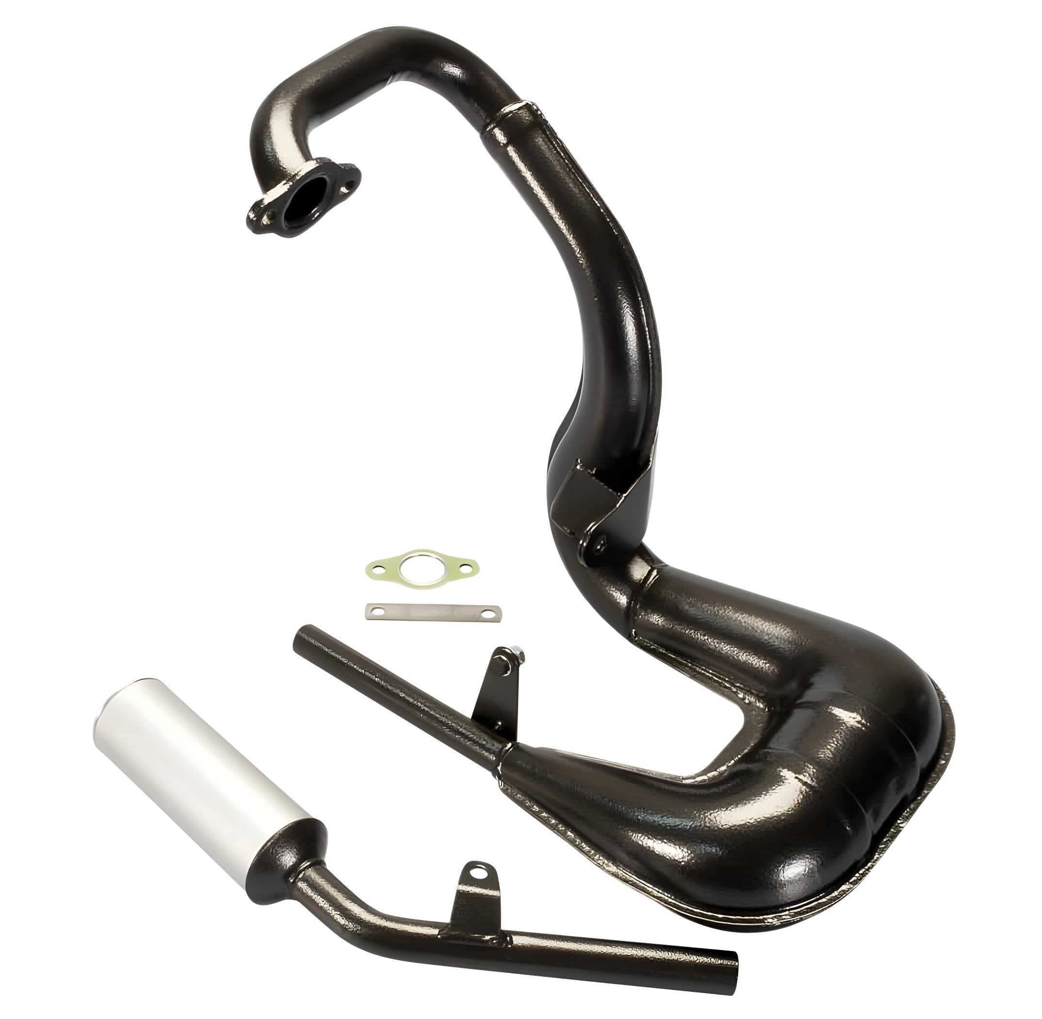 Wydech Polini Sport z aluminiowym tłumikiem końcowym do Vespa HP, FL2, PK, XL 50
