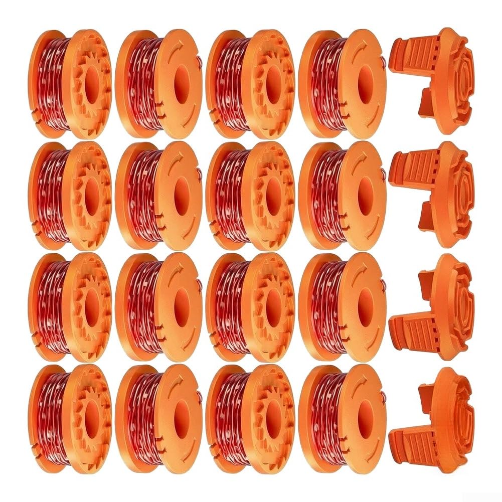 20 Bobinas Nylon Alta para resistencia Jardín 20 Bobinas Nylon