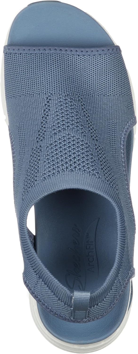 Skechers Women's Arch Fit - City Catch Womens Knit Slip-On Sandals