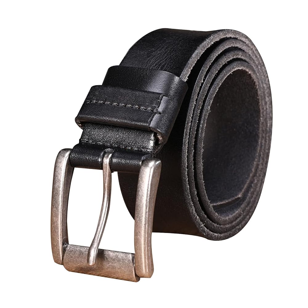 Amazon.com: YJSG Men's Genuine Leather Belt,Vintage Full