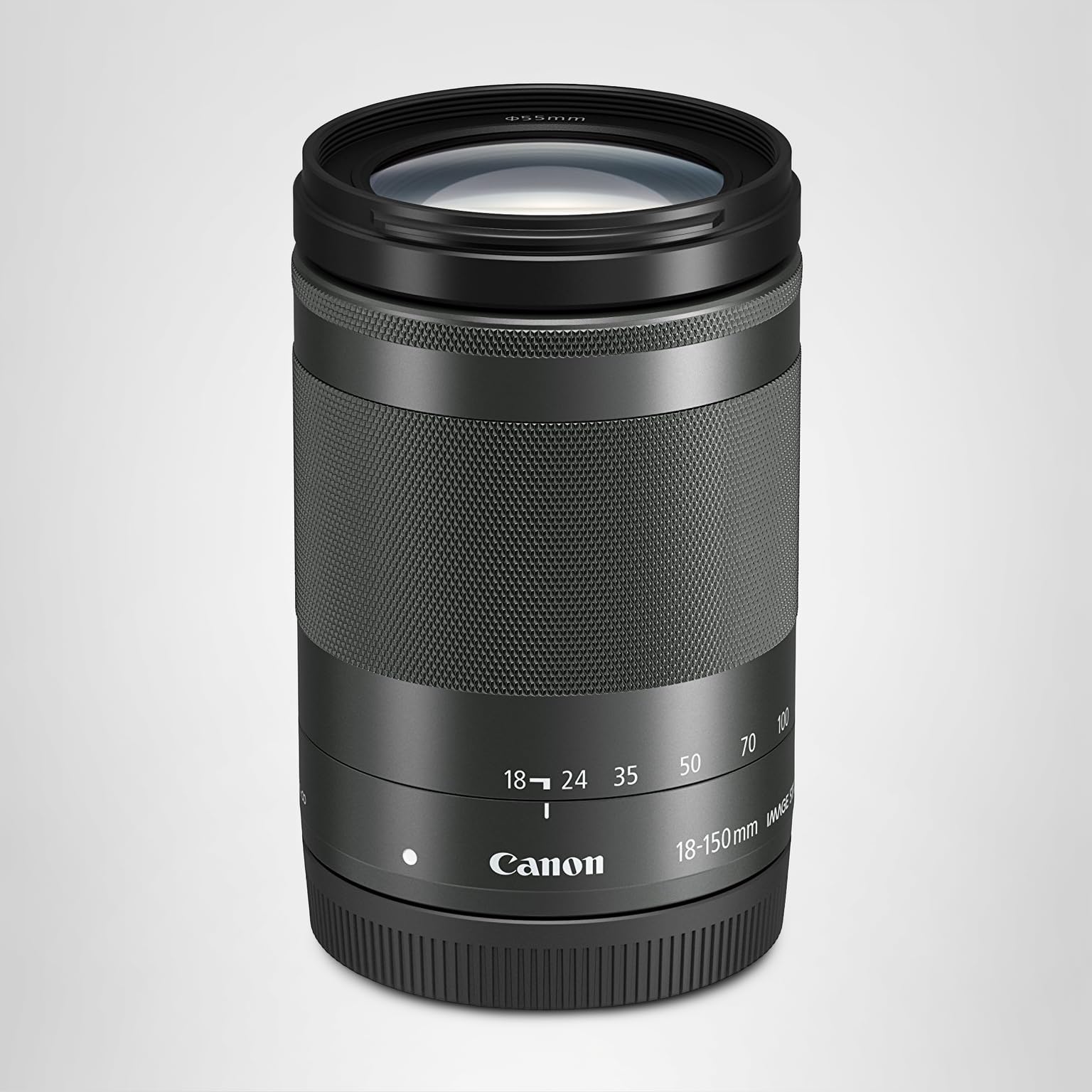 新品級★Canon EF-M 18-150 3.5-5.6 IS STM#538 Canon EF-M 18-150mm f/3.5-6.3 IS STM Lente (Grafito) : CANON