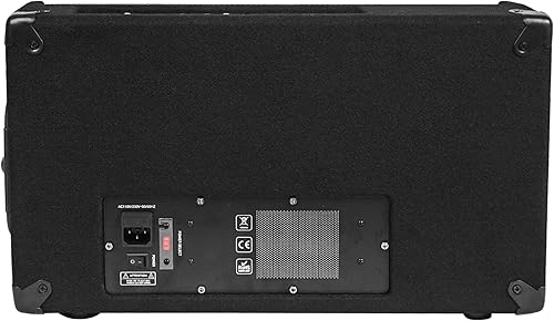 Miniatura 4 de Sound Town Paquete de 2 altavoces para monitor de escenario DJ PA de 10 pulgadas, 300 W, con controlador de compresión para sonido en vivo, bar,