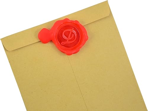 Miniatura 9 de Sello de cera letra A-Z, sello de sellado inicial del alfabeto para tarjetas de Navidad y Acción de Gracias, invitación de boda W-S-2 (letra E)