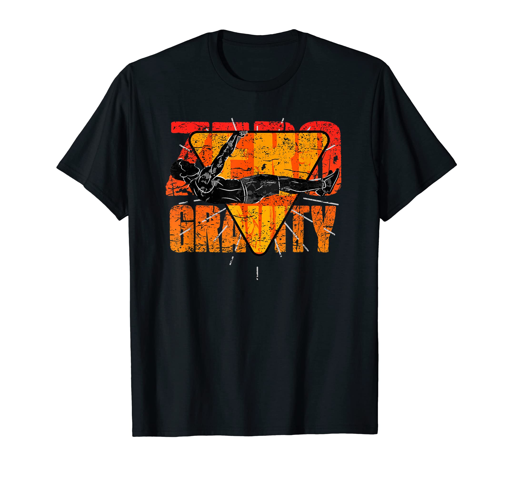 Zero Gravity Calisthenics Fitness and Training Motivation T-Shirt