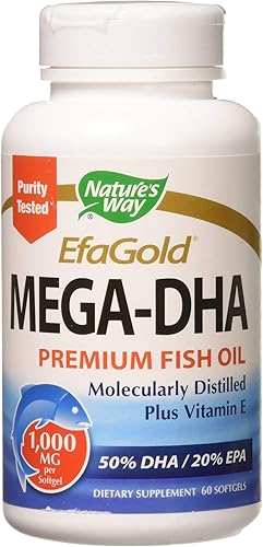 Cápsulas blandas Mega-DHA, 60 unidades (paquete de 2)