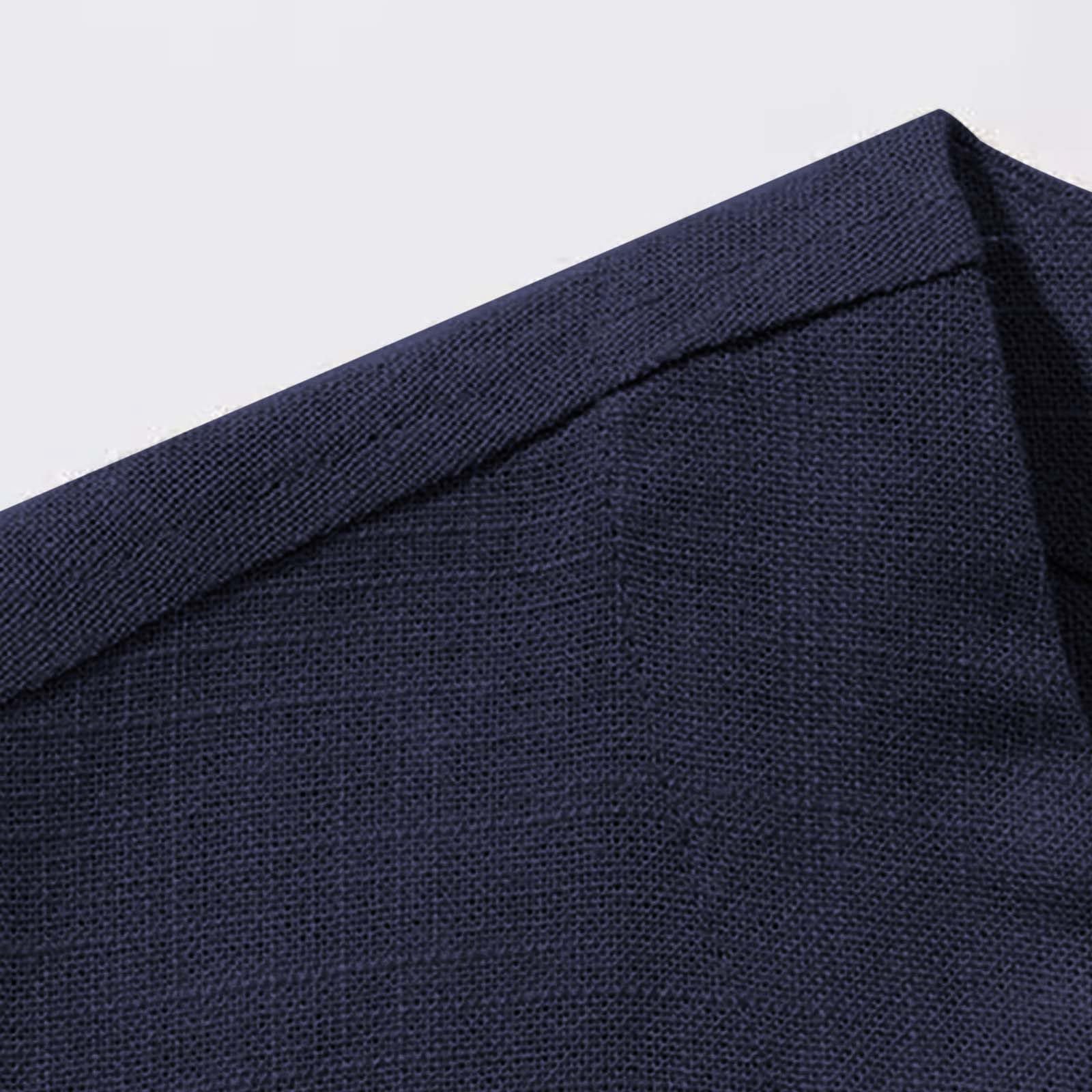 Gilet di Lino Uomo, Senza Maniche Giacca Gilet Estivo da Uomo retrò Casual Piatto Gilet in Lino Solido Slim Fit alla Moda Scollo a V per Matrimoni E Feste Gilet Uomo Estivo Panciotto Elegante