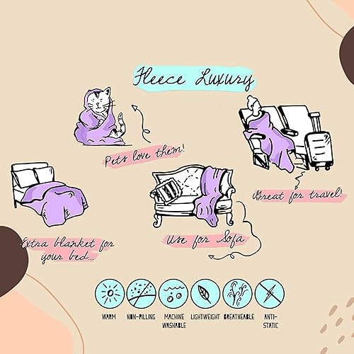 Miniatura 7 de Manta de perro salchicha de forro polar muy suave y divertida, manta de viaje para cama, sofá, 40 x 30 pulgadas para bebé