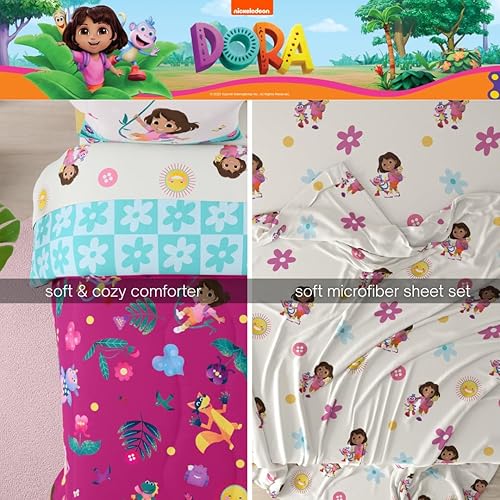 Miniatura 273 de Franco - Juego de edredón y sábanas supersuaves con funda, para niños, 7 piezas, tamaño matrimonial, Five Nights at Freddy's Cinco noches en Freddy's