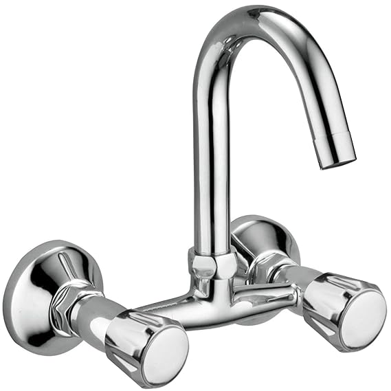 Joyway Conti Kitchen Sink Mixer Tap Brass with 360 Degree Swivelable Spout