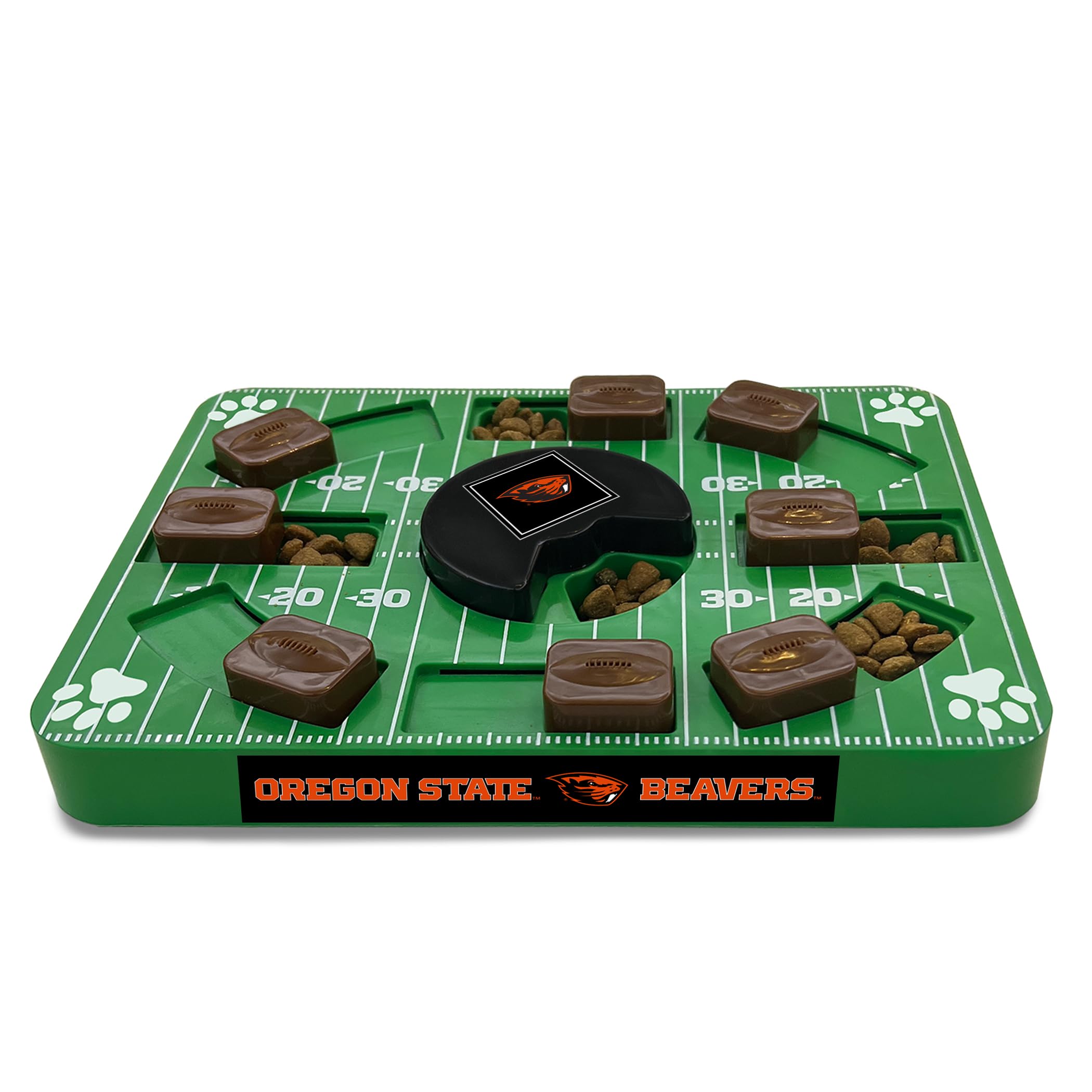 Pets First NCAA Oregon State Beavers - Juguete de rompecabezas para perros, juguete interactivo para perros, rompecabezas lento para perros