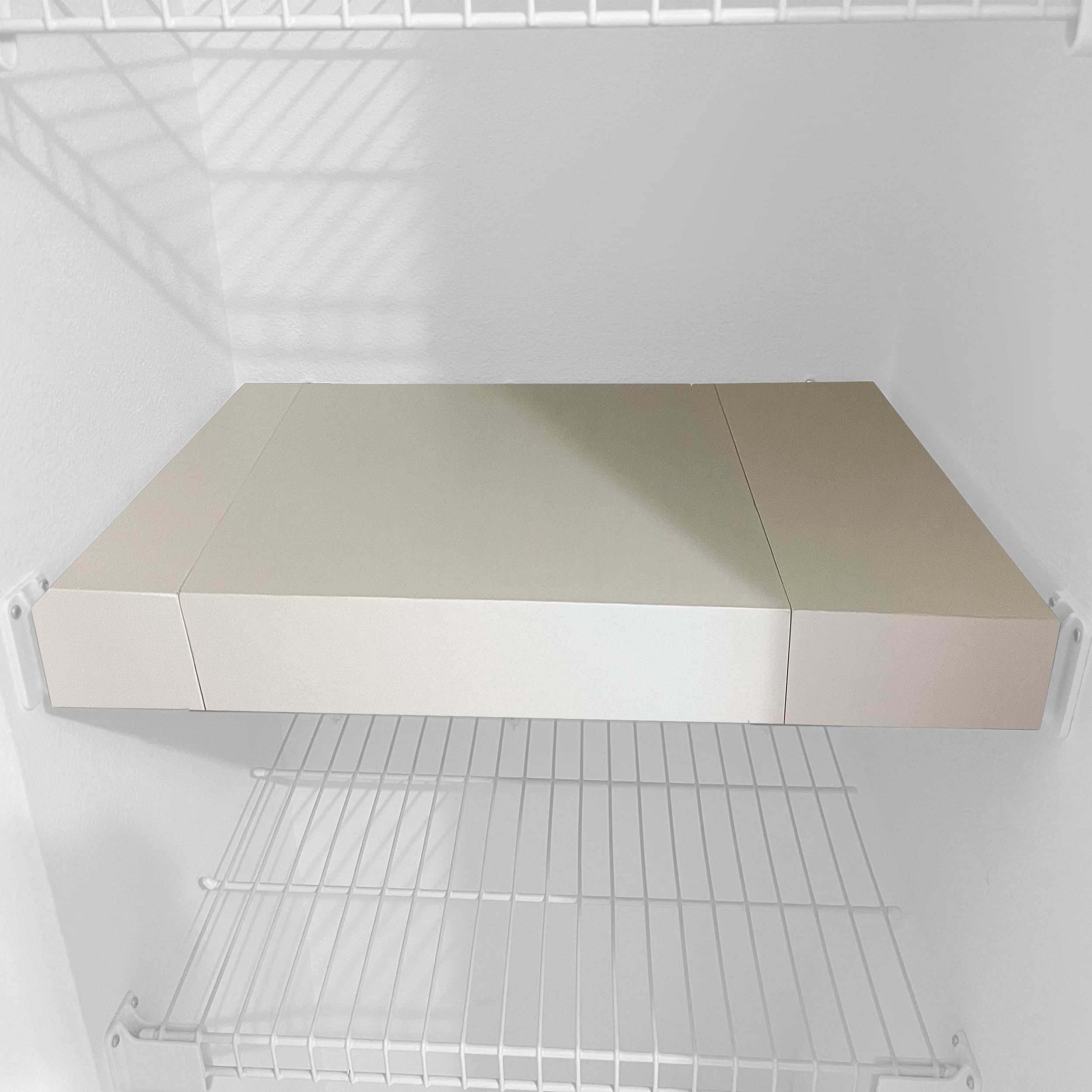 Shelf Cover 33 X 18 X 2 In 0.3 Inch Thick 4 Pcs, Yellow Maple Color