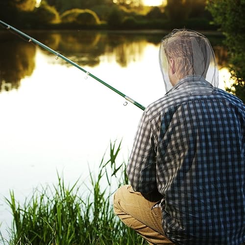 Miniatura 6 de Red repelente de mosquitos para la contra insectos, insectos, jejenes, picaduras de cualquier actividad al aire libre, funciona sobre la mayoría de