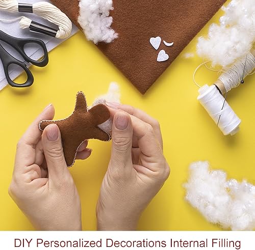 Miniatura 6 de Decoración de nieve falsa de Navidad, nieve artificial blanca de algodón esponjoso para aldea del manto, juego de belén, decoración de árbol de