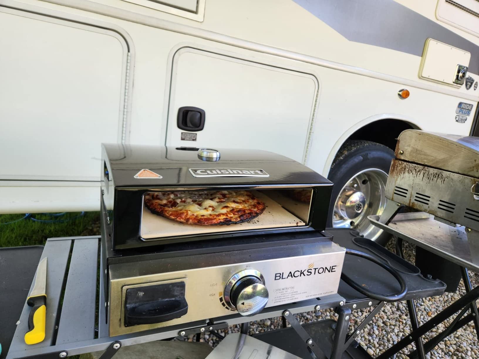 22/mo Finance Cuisinart CPO700 Grill Top Pizza Oven Kit Buy Now