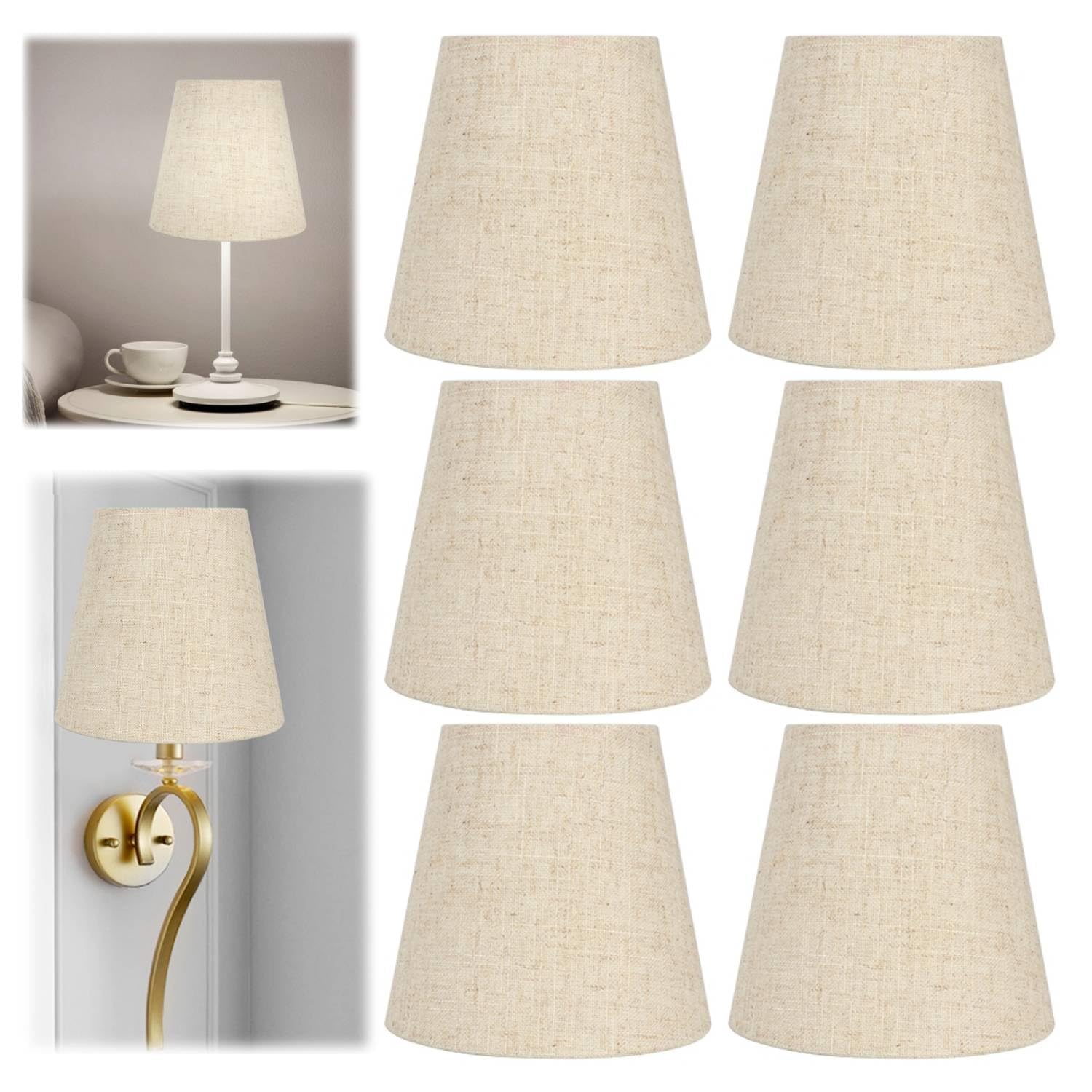 Tissting Lampshades, Snap-on Stainless Steel Lamp Shades with Enhanced Light Diffusion