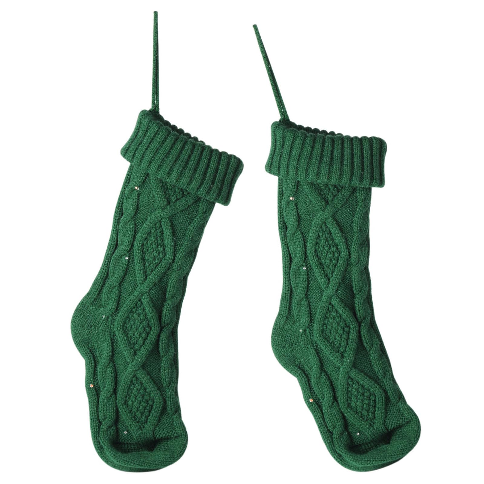 Chaussettes de Noël en tricot illuminées pour raviver la magie des fêtes en famille