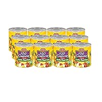 Vista 11 de DEL MONTE Cóctel de frutas en jarabe pesado, fruta enlatada, paquete de 12, lata de 15.25 onzas