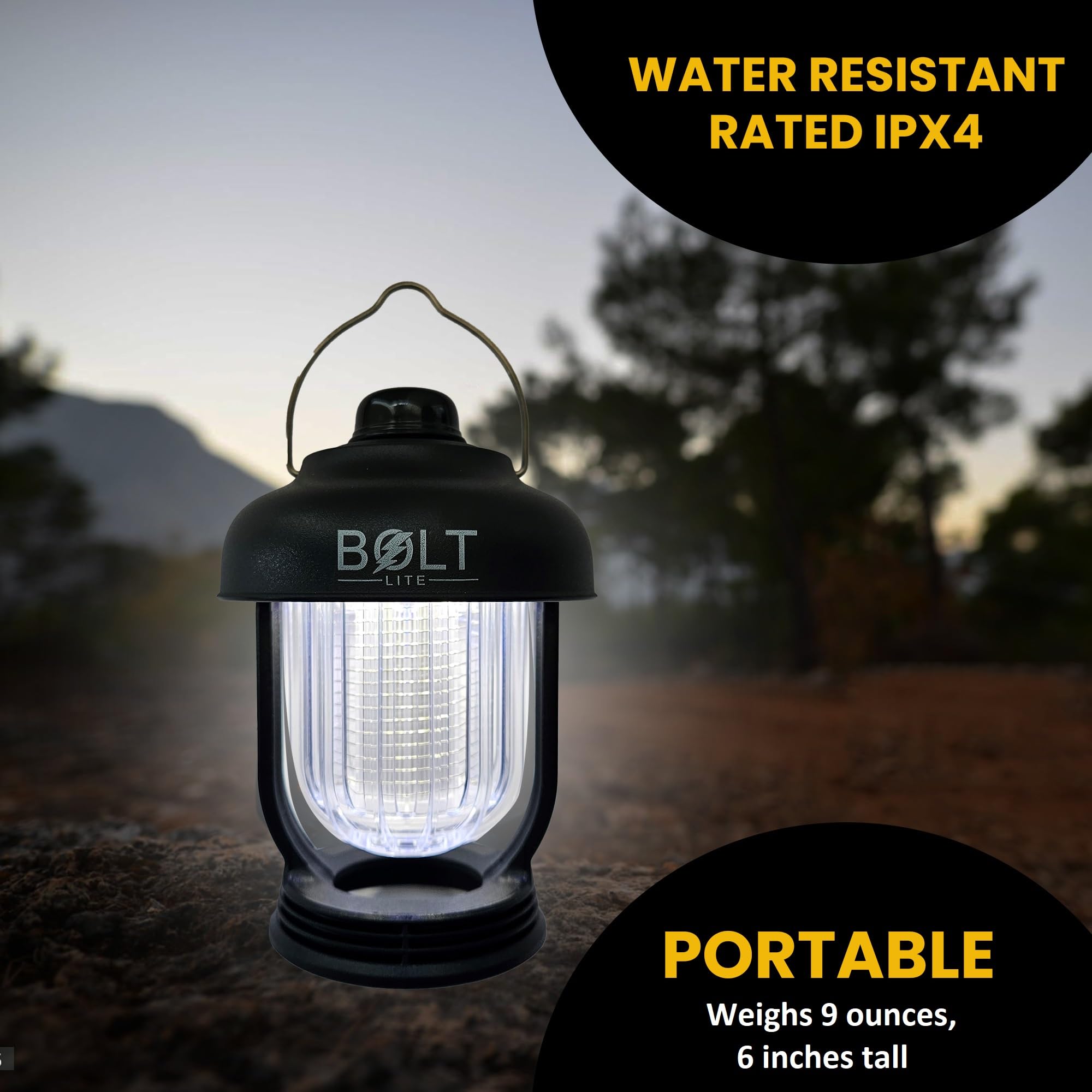 Amazon.com : BOLT LITE Camping Lantern + Bug Zapper Mosquito and