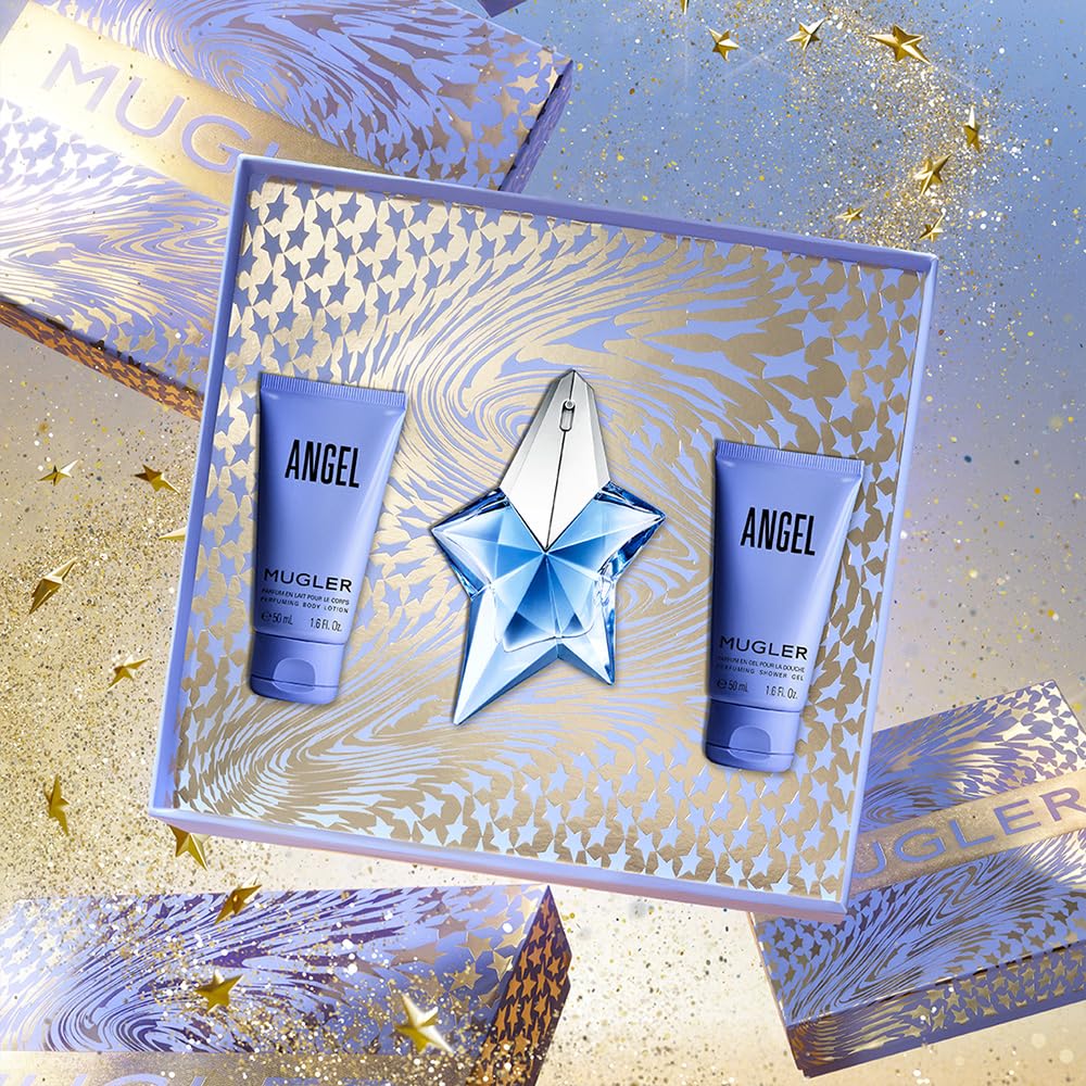 MUGLER Angel Eau de Parfum 25 ml + Latte Corpo 50 ml + Gel Doccia 50 ml Zestaw