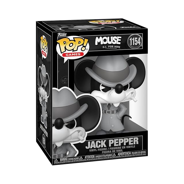 Funko Pop! Games: Mouse PI for Hire - Jack Pepper