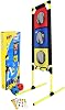 Soccer Flick Hero! Target Tower - Soccer Game for Kids - Includes Target Tower and 3 Balls - Portable Soccer Training Equipment