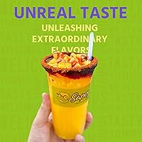 Vista 4 de Sapo's Miches Chamoy Rim Rimming Pasta salsa de caramelo para bebidas, Micheladas, fruta, 8 onzas (fresa)