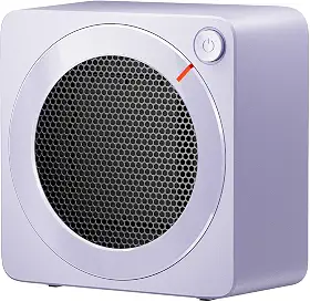 Gaiatop Mini aquecedor de ambiente, cerâmica PTC leve, aquecimento rápido, 500 W, eficiência energética para uso interno, superaquecimento e proteção contra derrubada de 45°, aquecedores elétricos