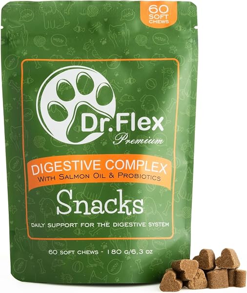 Dr. Flex Probiotics Complex for Dogs 60 Chewable Tablets