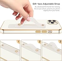 Vista 4 de VENINGO Funda para iPhone 11 Pro Max, funda protectora para iPhone 11 Pro Max, ajuste delgado, suave con pulsera ajustable, resistente a