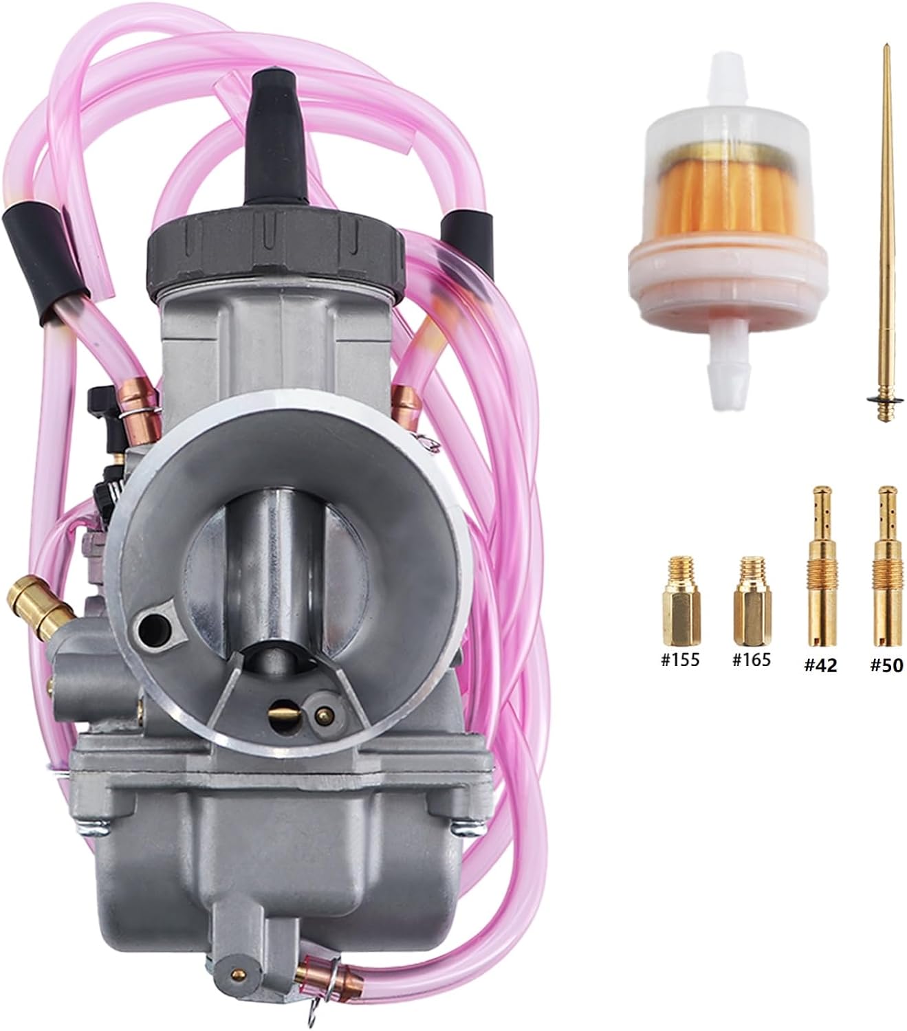 36mm PWK Carburetor for Yamaha YZ125 YFZ350 YZ250 2001 2002 2003 2004 2005 Carb Dirt Bike Quad ATV (Carburetor(Only))